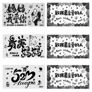 520银钞母亲节礼物银卡定制工厂1克足银999